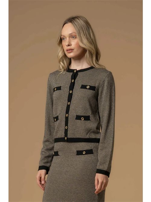 Maglia con tasche e bottoni gioiello KOCCA | ERACLIDE/F0012